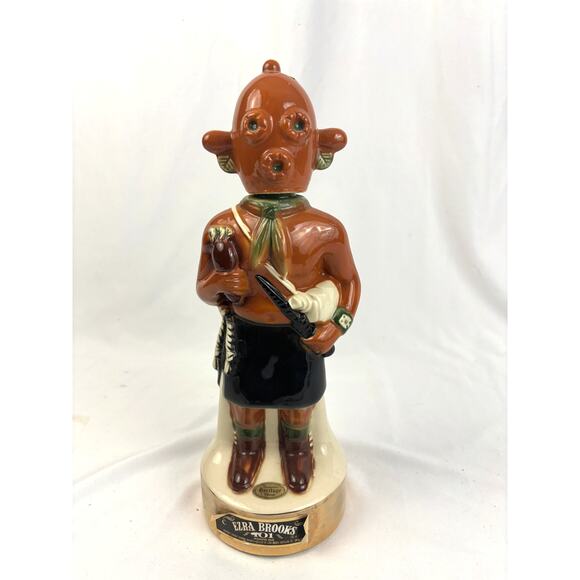 1978 Ezra Brooks Hopi Kachina Doll No 7 Decanter Heritage China 101 Months - Picture 7 of 13